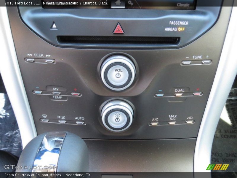 Mineral Gray Metallic / Charcoal Black 2013 Ford Edge SEL