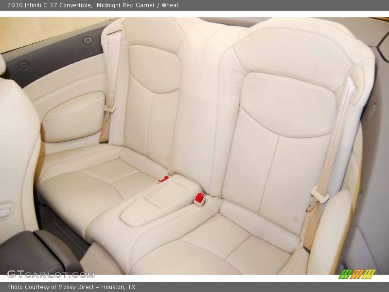 Midnight Red Garnet / Wheat 2010 Infiniti G 37 Convertible