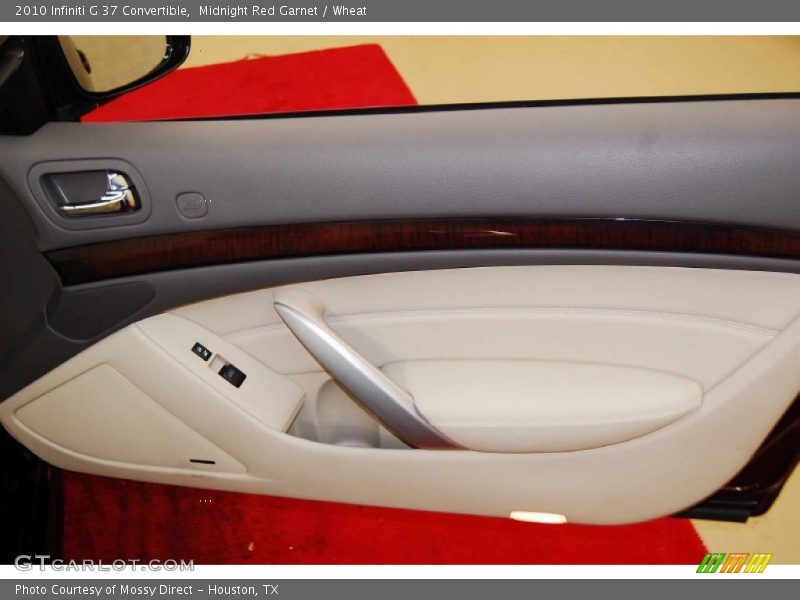 Midnight Red Garnet / Wheat 2010 Infiniti G 37 Convertible