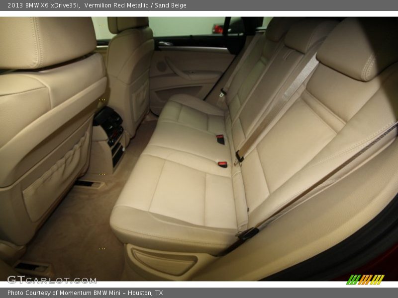Vermilion Red Metallic / Sand Beige 2013 BMW X6 xDrive35i