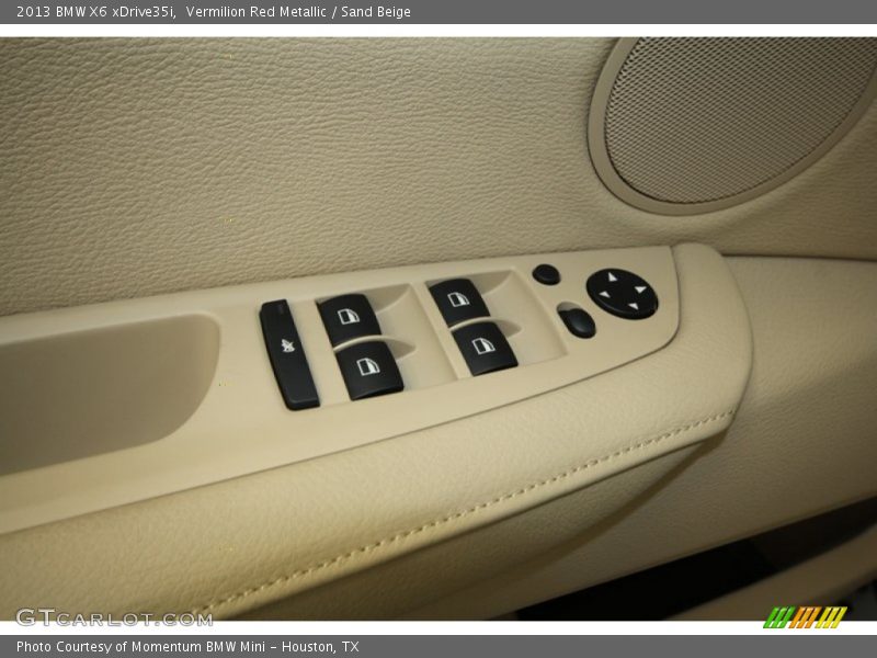 Vermilion Red Metallic / Sand Beige 2013 BMW X6 xDrive35i