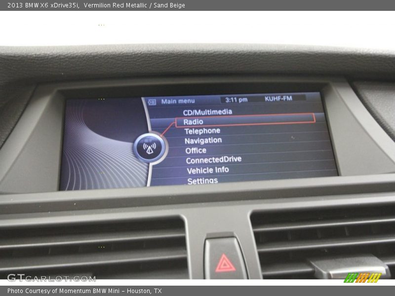 Vermilion Red Metallic / Sand Beige 2013 BMW X6 xDrive35i