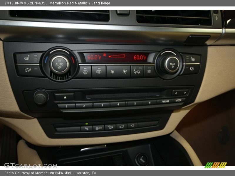 Vermilion Red Metallic / Sand Beige 2013 BMW X6 xDrive35i
