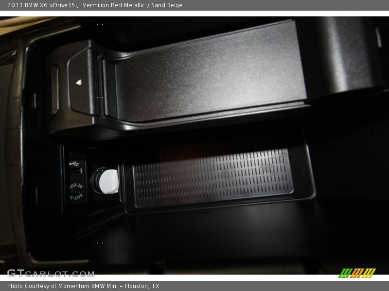Vermilion Red Metallic / Sand Beige 2013 BMW X6 xDrive35i