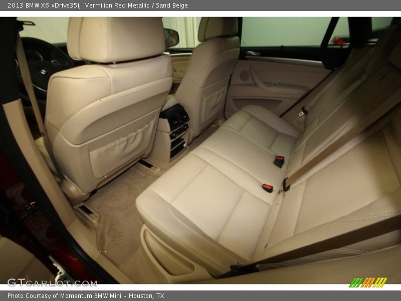 Vermilion Red Metallic / Sand Beige 2013 BMW X6 xDrive35i