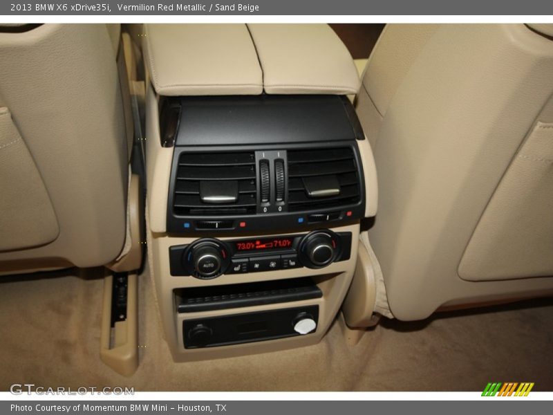 Vermilion Red Metallic / Sand Beige 2013 BMW X6 xDrive35i