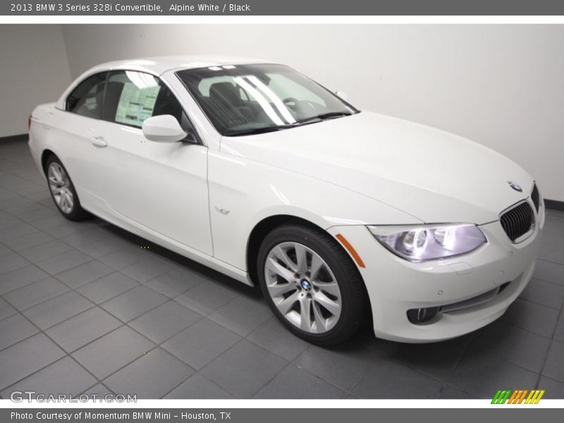 Alpine White / Black 2013 BMW 3 Series 328i Convertible