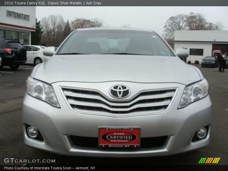 Classic Silver Metallic / Ash Gray 2010 Toyota Camry XLE
