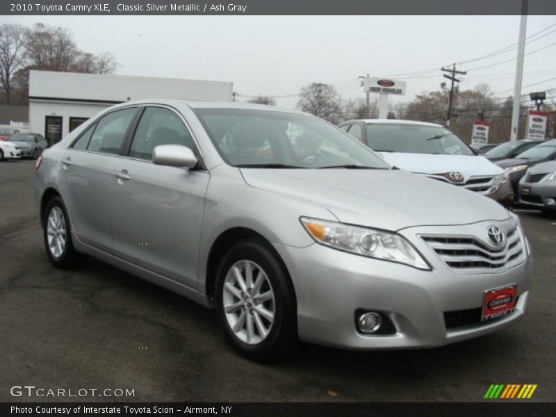 Classic Silver Metallic / Ash Gray 2010 Toyota Camry XLE