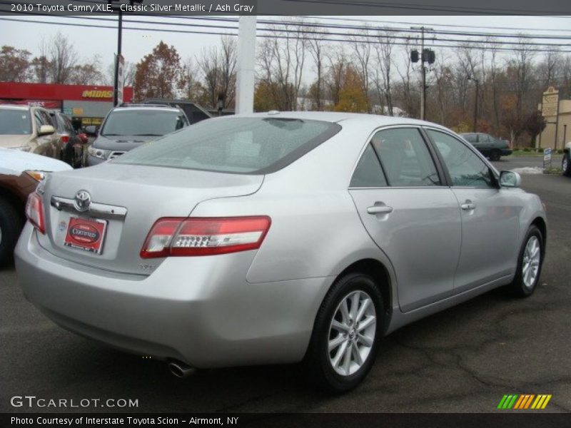 Classic Silver Metallic / Ash Gray 2010 Toyota Camry XLE
