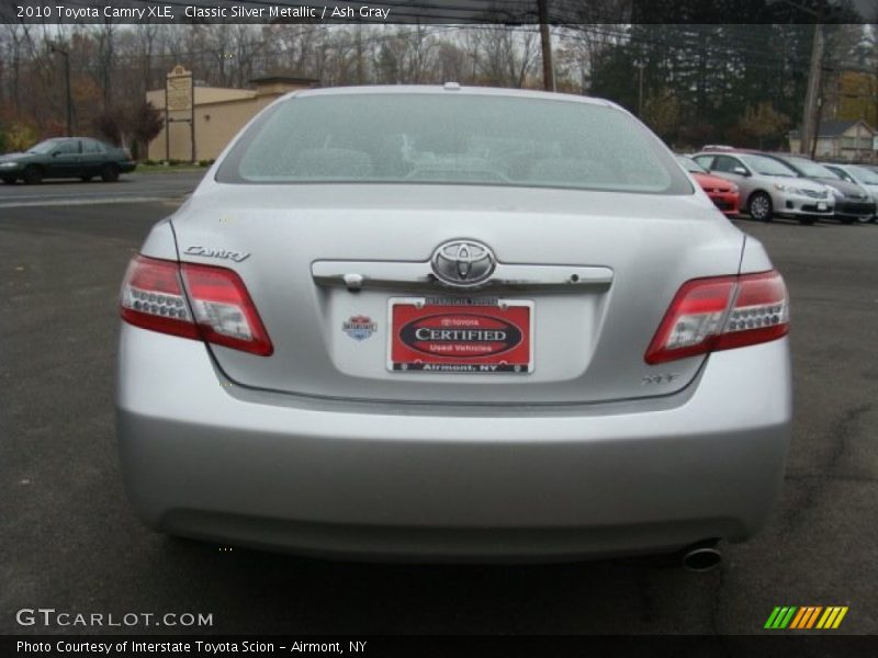 Classic Silver Metallic / Ash Gray 2010 Toyota Camry XLE