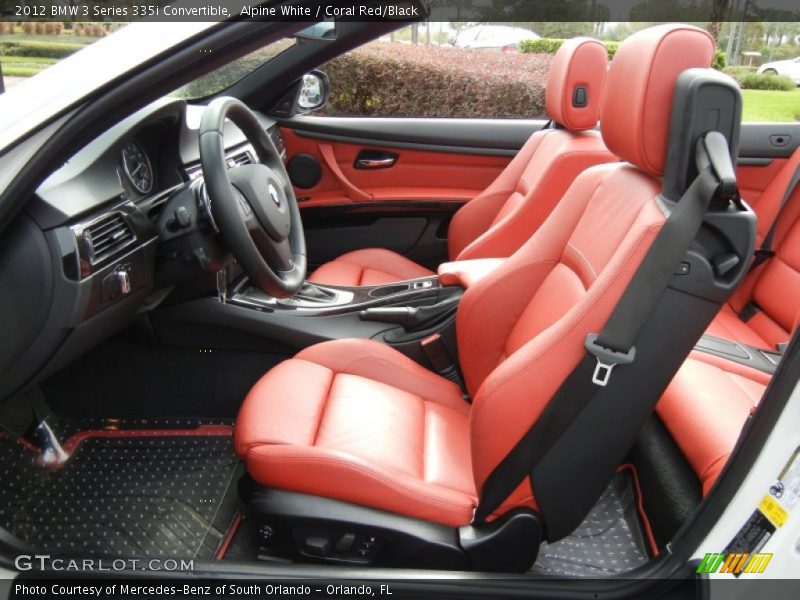 Front Seat of 2012 3 Series 335i Convertible