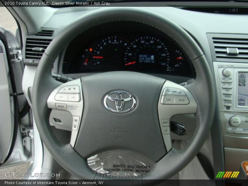Classic Silver Metallic / Ash Gray 2010 Toyota Camry XLE