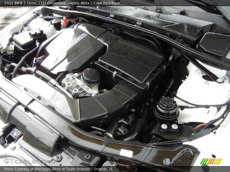 Alpine White / Coral Red/Black 2012 BMW 3 Series 335i Convertible