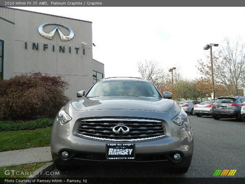Platinum Graphite / Graphite 2010 Infiniti FX 35 AWD