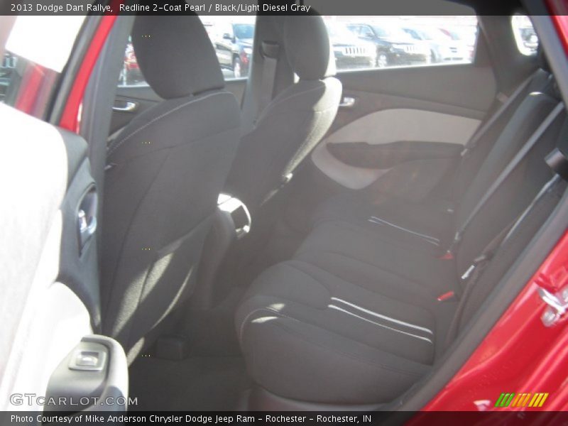 Redline 2-Coat Pearl / Black/Light Diesel Gray 2013 Dodge Dart Rallye
