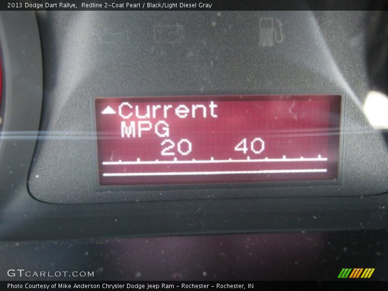 Redline 2-Coat Pearl / Black/Light Diesel Gray 2013 Dodge Dart Rallye