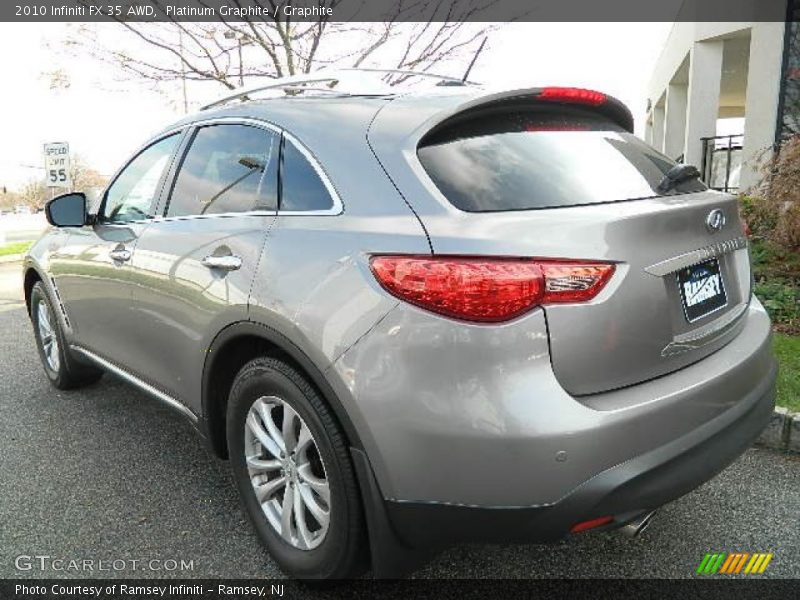 Platinum Graphite / Graphite 2010 Infiniti FX 35 AWD