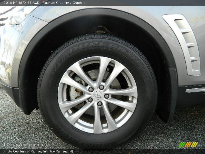 Platinum Graphite / Graphite 2010 Infiniti FX 35 AWD