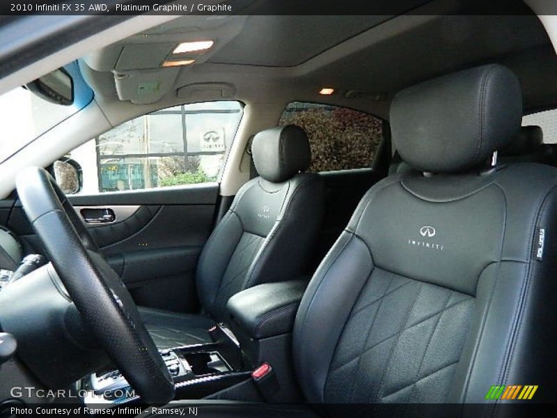Platinum Graphite / Graphite 2010 Infiniti FX 35 AWD