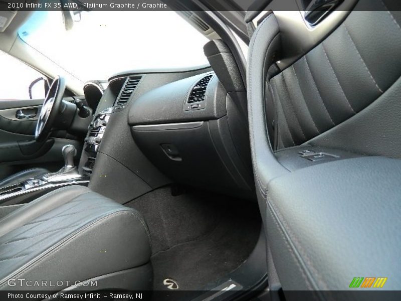 Platinum Graphite / Graphite 2010 Infiniti FX 35 AWD