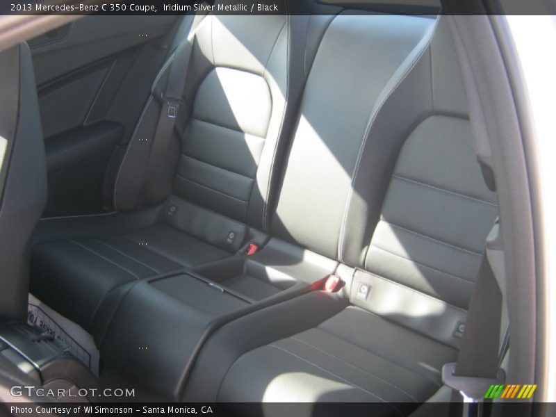 Iridium Silver Metallic / Black 2013 Mercedes-Benz C 350 Coupe