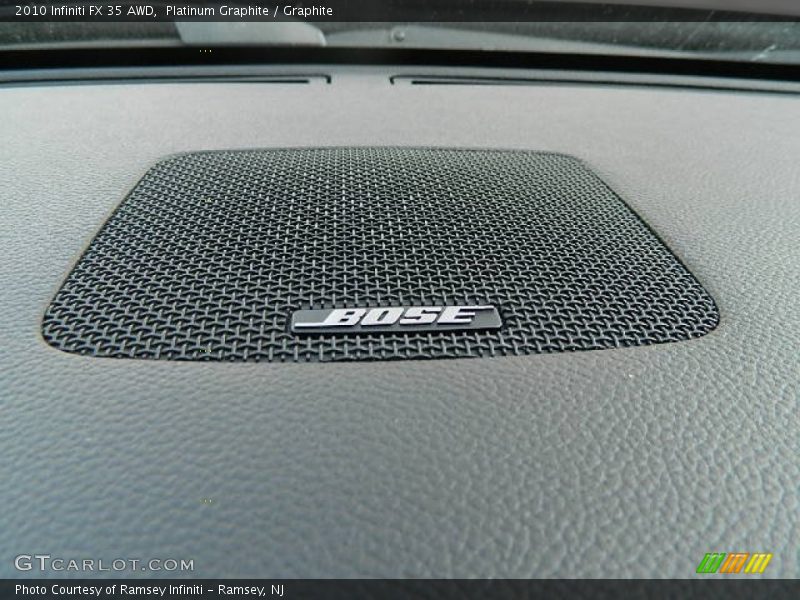 Platinum Graphite / Graphite 2010 Infiniti FX 35 AWD