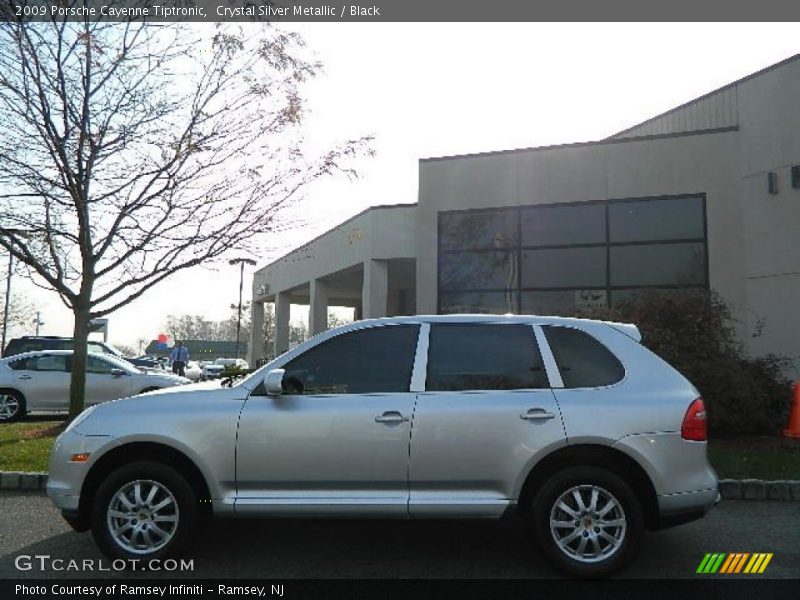 Crystal Silver Metallic / Black 2009 Porsche Cayenne Tiptronic