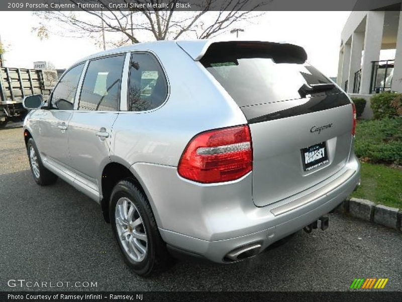 Crystal Silver Metallic / Black 2009 Porsche Cayenne Tiptronic