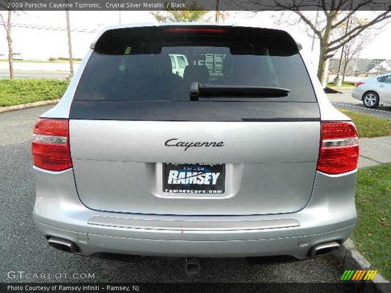 Crystal Silver Metallic / Black 2009 Porsche Cayenne Tiptronic