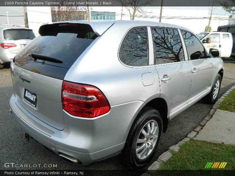 Crystal Silver Metallic / Black 2009 Porsche Cayenne Tiptronic