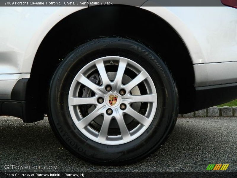 Crystal Silver Metallic / Black 2009 Porsche Cayenne Tiptronic