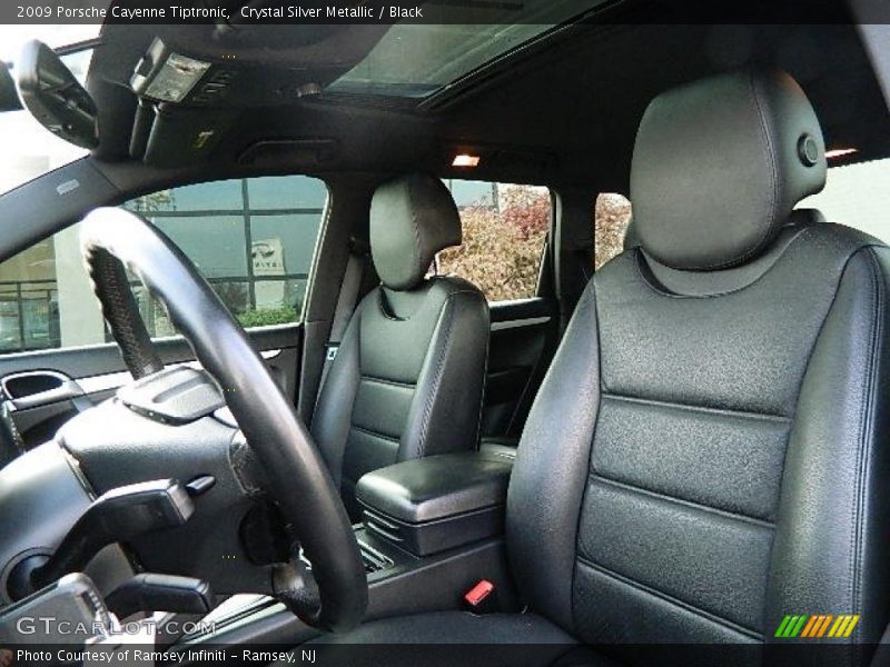 Crystal Silver Metallic / Black 2009 Porsche Cayenne Tiptronic