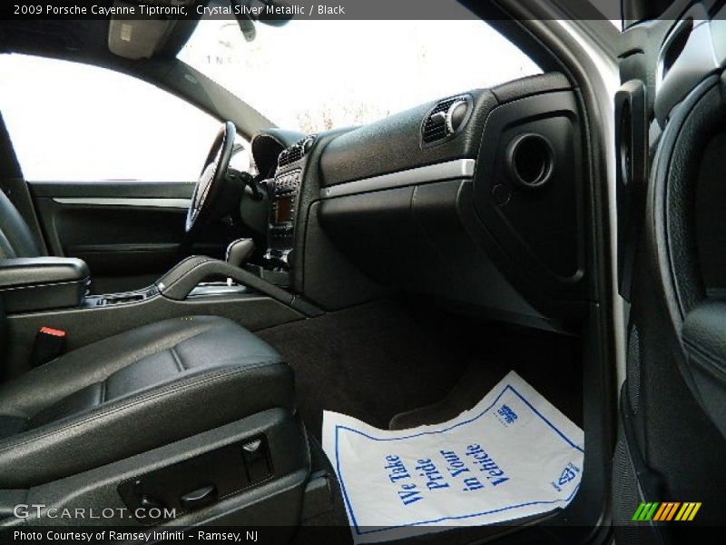 Crystal Silver Metallic / Black 2009 Porsche Cayenne Tiptronic