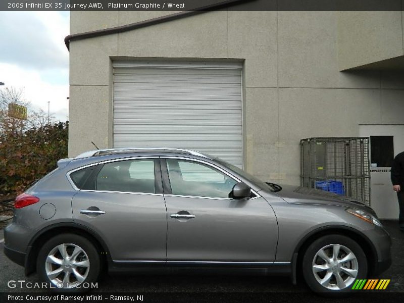 Platinum Graphite / Wheat 2009 Infiniti EX 35 Journey AWD