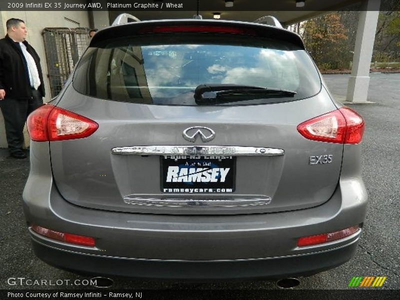 Platinum Graphite / Wheat 2009 Infiniti EX 35 Journey AWD