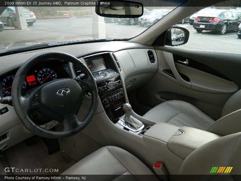 Platinum Graphite / Wheat 2009 Infiniti EX 35 Journey AWD