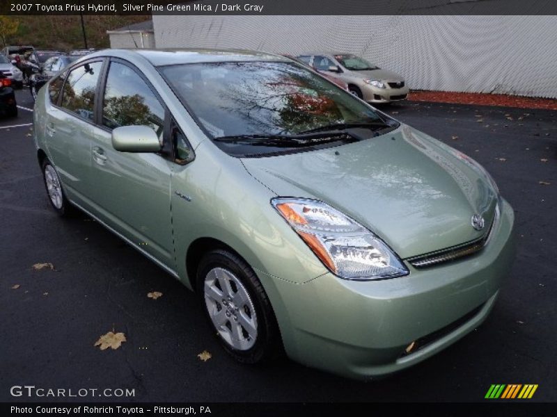 Silver Pine Green Mica / Dark Gray 2007 Toyota Prius Hybrid