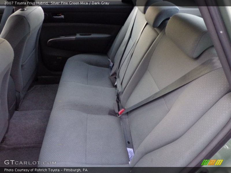 Silver Pine Green Mica / Dark Gray 2007 Toyota Prius Hybrid