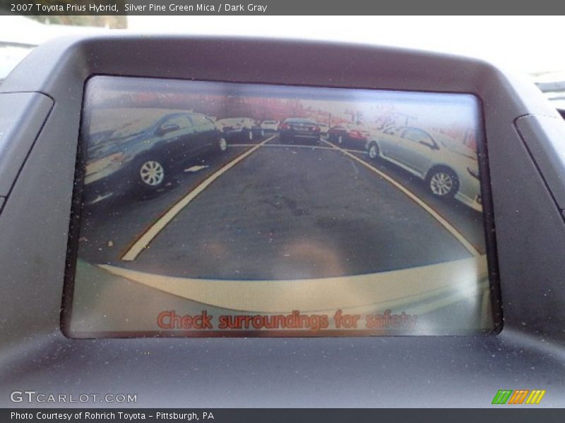 Silver Pine Green Mica / Dark Gray 2007 Toyota Prius Hybrid