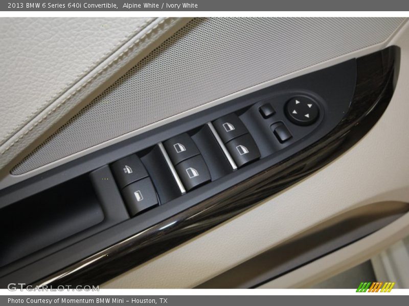 Alpine White / Ivory White 2013 BMW 6 Series 640i Convertible