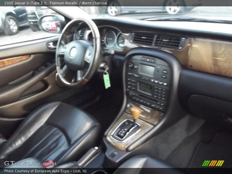 Platinum Metallic / Warm Charcoal 2005 Jaguar X-Type 3.0