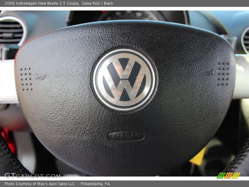 Salsa Red / Black 2009 Volkswagen New Beetle 2.5 Coupe