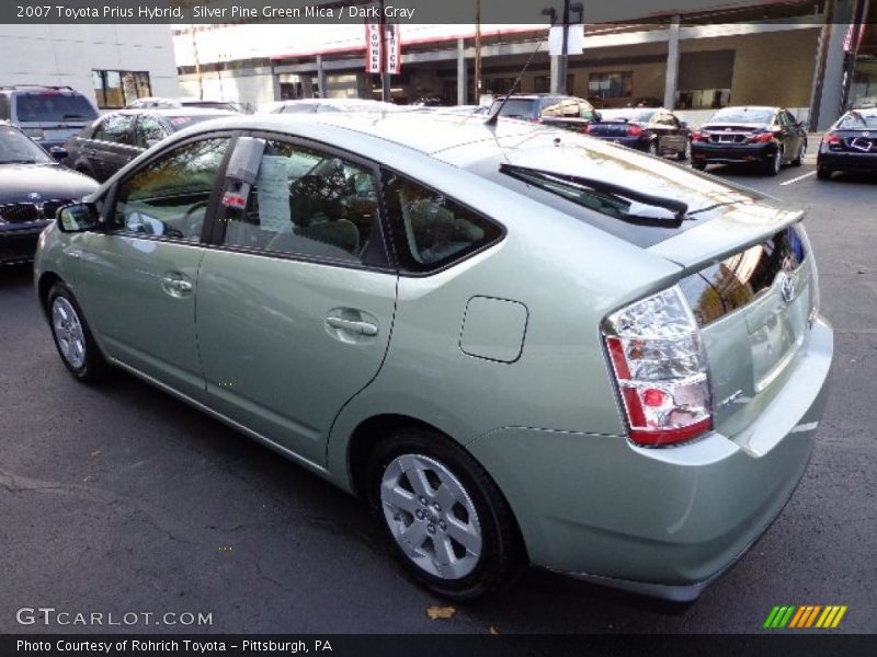 Silver Pine Green Mica / Dark Gray 2007 Toyota Prius Hybrid