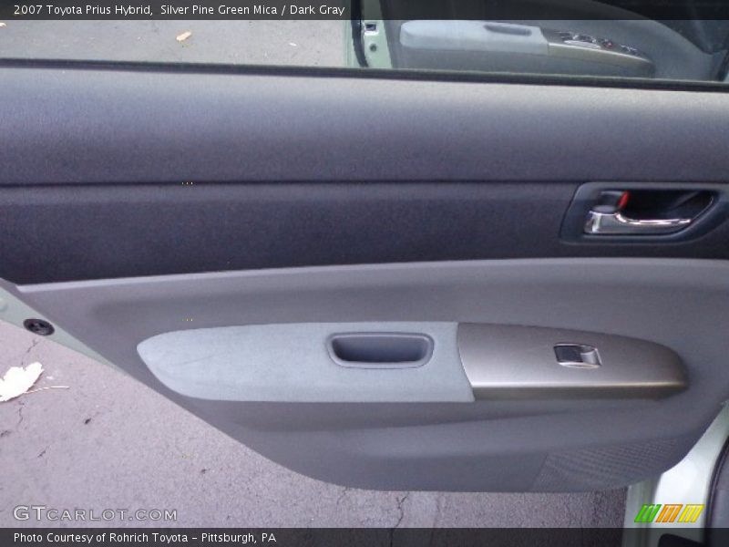 Silver Pine Green Mica / Dark Gray 2007 Toyota Prius Hybrid