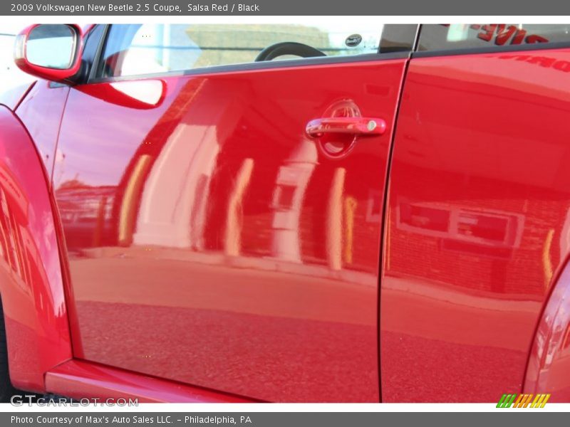 Salsa Red / Black 2009 Volkswagen New Beetle 2.5 Coupe
