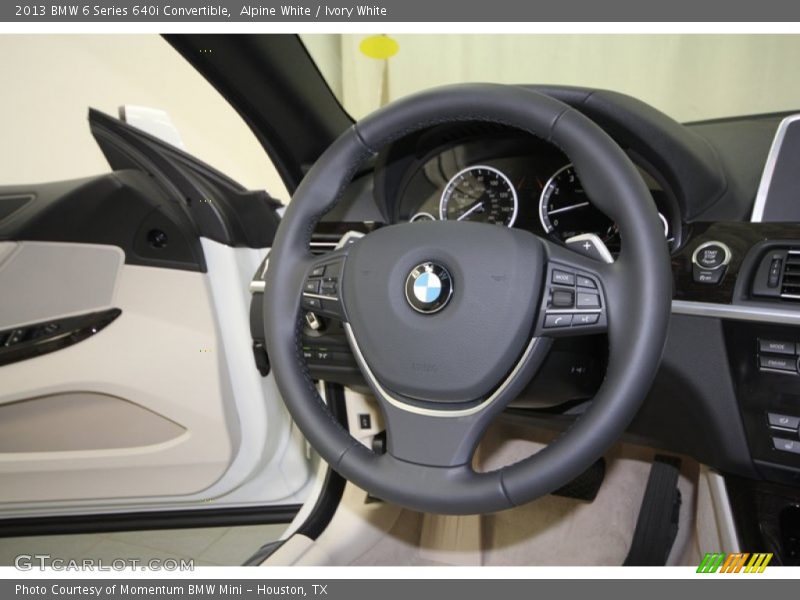  2013 6 Series 640i Convertible Steering Wheel