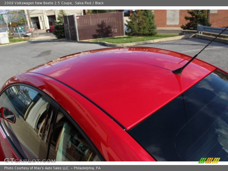 Salsa Red / Black 2009 Volkswagen New Beetle 2.5 Coupe