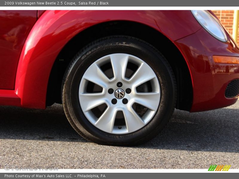 Salsa Red / Black 2009 Volkswagen New Beetle 2.5 Coupe