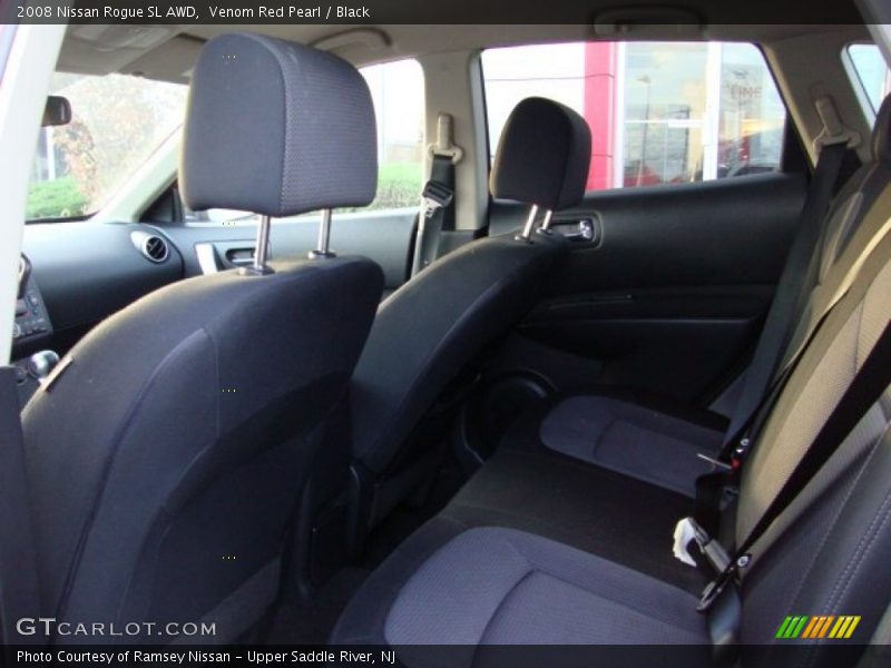 Venom Red Pearl / Black 2008 Nissan Rogue SL AWD